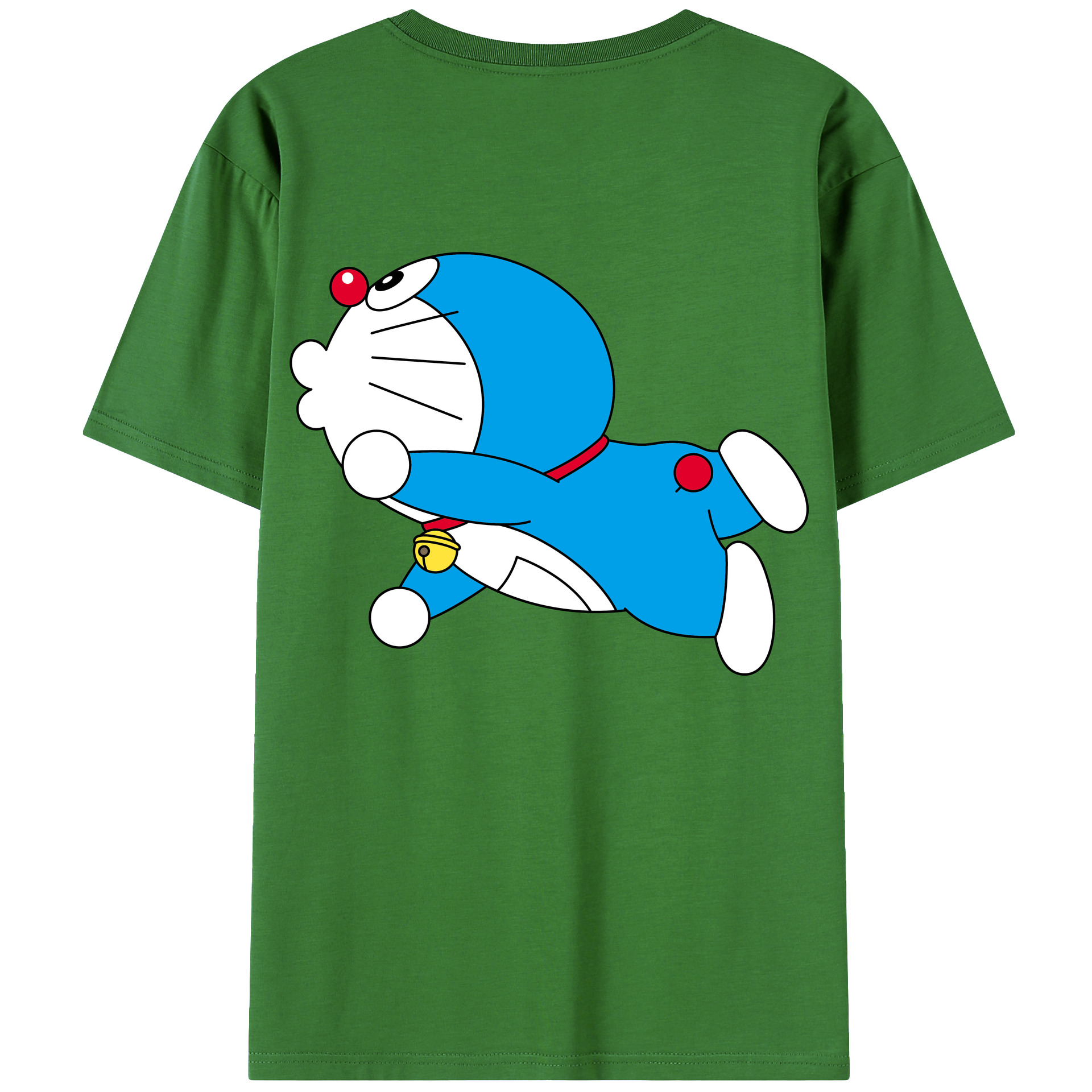 （画像用） ドラえもん Doraemon レディース半袖Tシャツ(バックプリント)